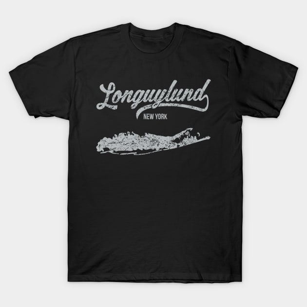 Longuylund, NY T-Shirt by MikeBrennanAD